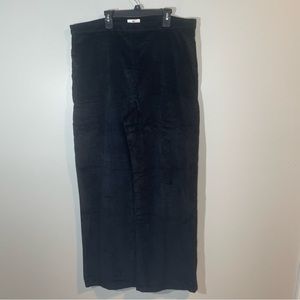 BP Nordstrom Black Corduroy Straight Leg Pants Size 1X